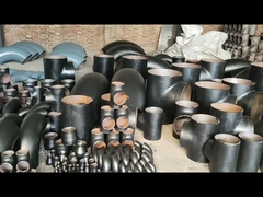 FITTING BAJA KARBON TAPI FITTING PIPA WELDED WARNA HITAM 1.5D 90DEGREE