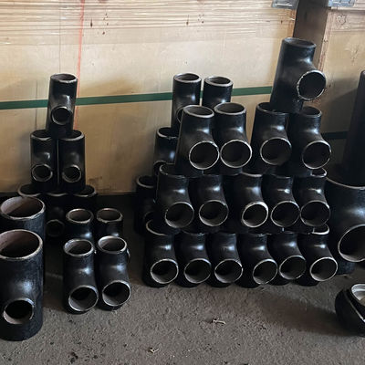 Koneksi dengan benang siku baja karbon 90° 45° 180° Butt Weld Model ISO Certified